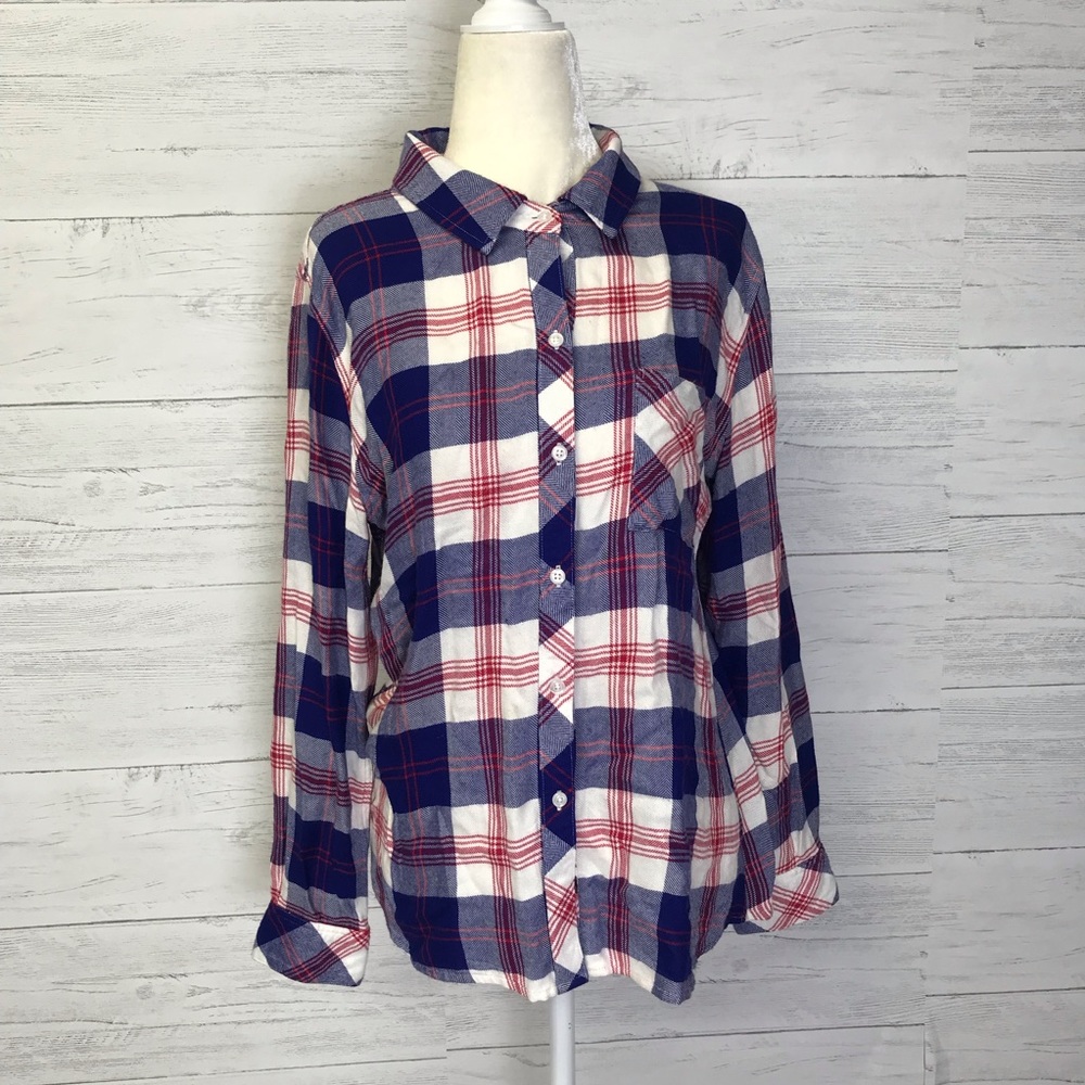 RAILS Hunter Plaid Flannel Button Down